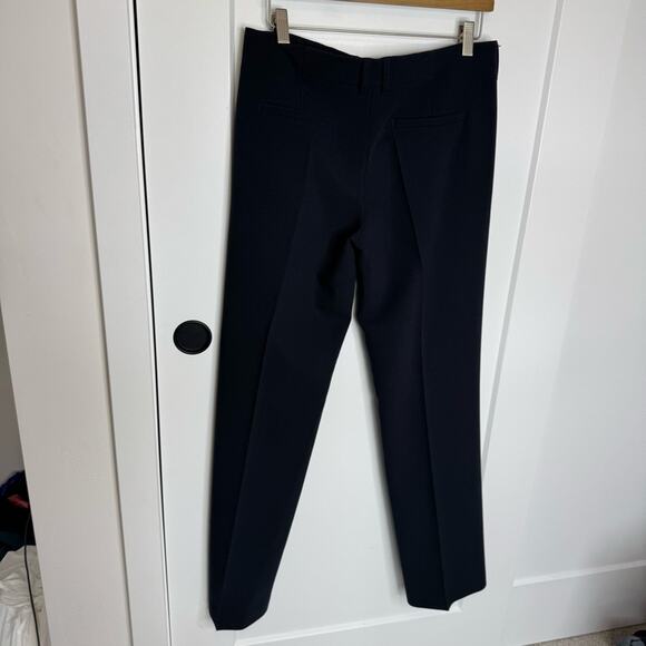 Anthropologie Maeve Black Pleated High Rise Trousers Size 4 - Picture 4 of 6